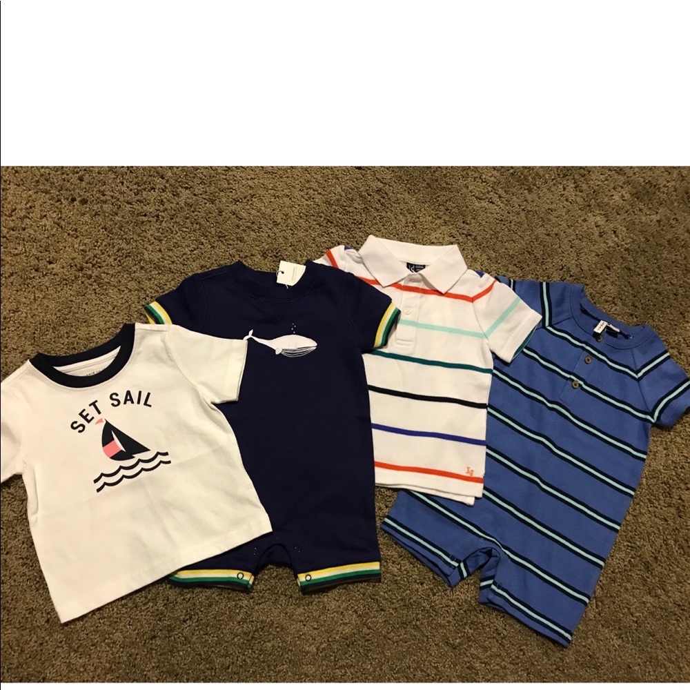 NWT Summer Bundle Janie and Jack 6-12 mo